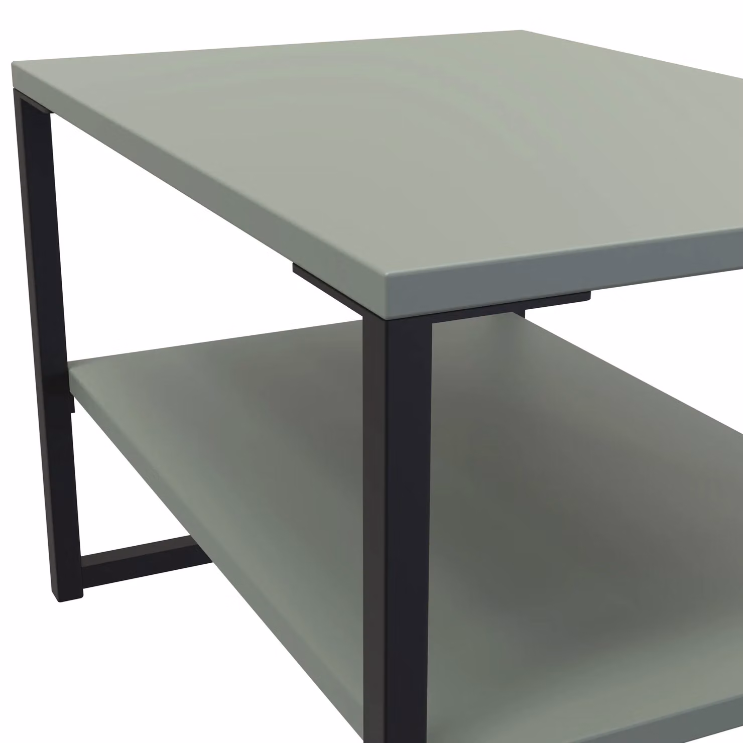 2 U Tamworth Ready Assembled Lamp Table in Pale Green – 3