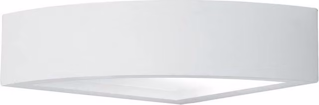 Netlighting MYKONOS White Ceramic Square Plaster Wall Light W/D/H: 20.5 x 20.5 x 7 cm