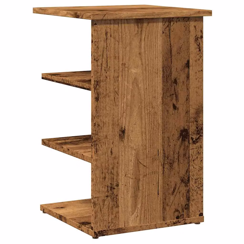 Berkfield Home Classic Sideboard in Brown Engineered Wood, W/D/H: 35 x 35 x 55 cm – 4