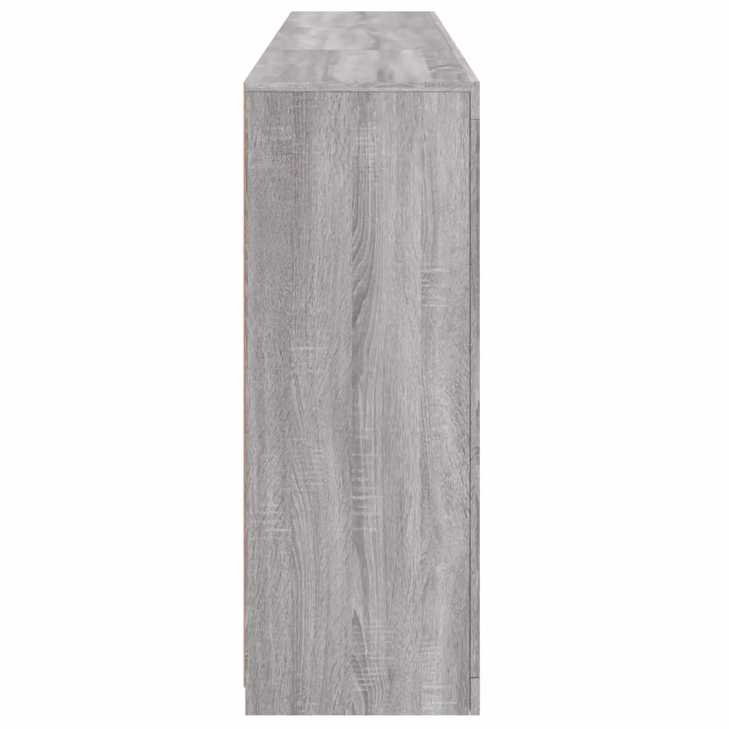 Berkfield Home Modern Sideboard with Integrated LED Lights in Grey Sonoma, W: 181.5 cm, D: 37 cm, H: 100 cm – 5