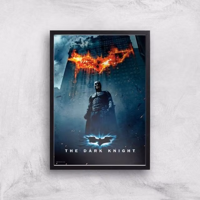 Batman The Dark Knight Multicolour Giclee Paper Art Print A2