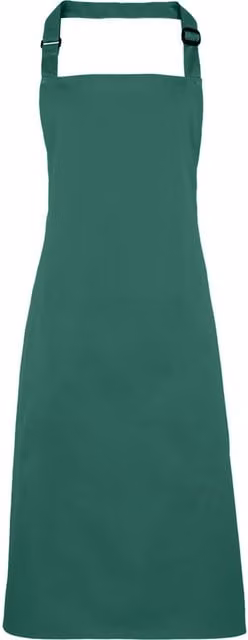 Premier Colours Green Plastic Bib Apron Workwear Pack of 2