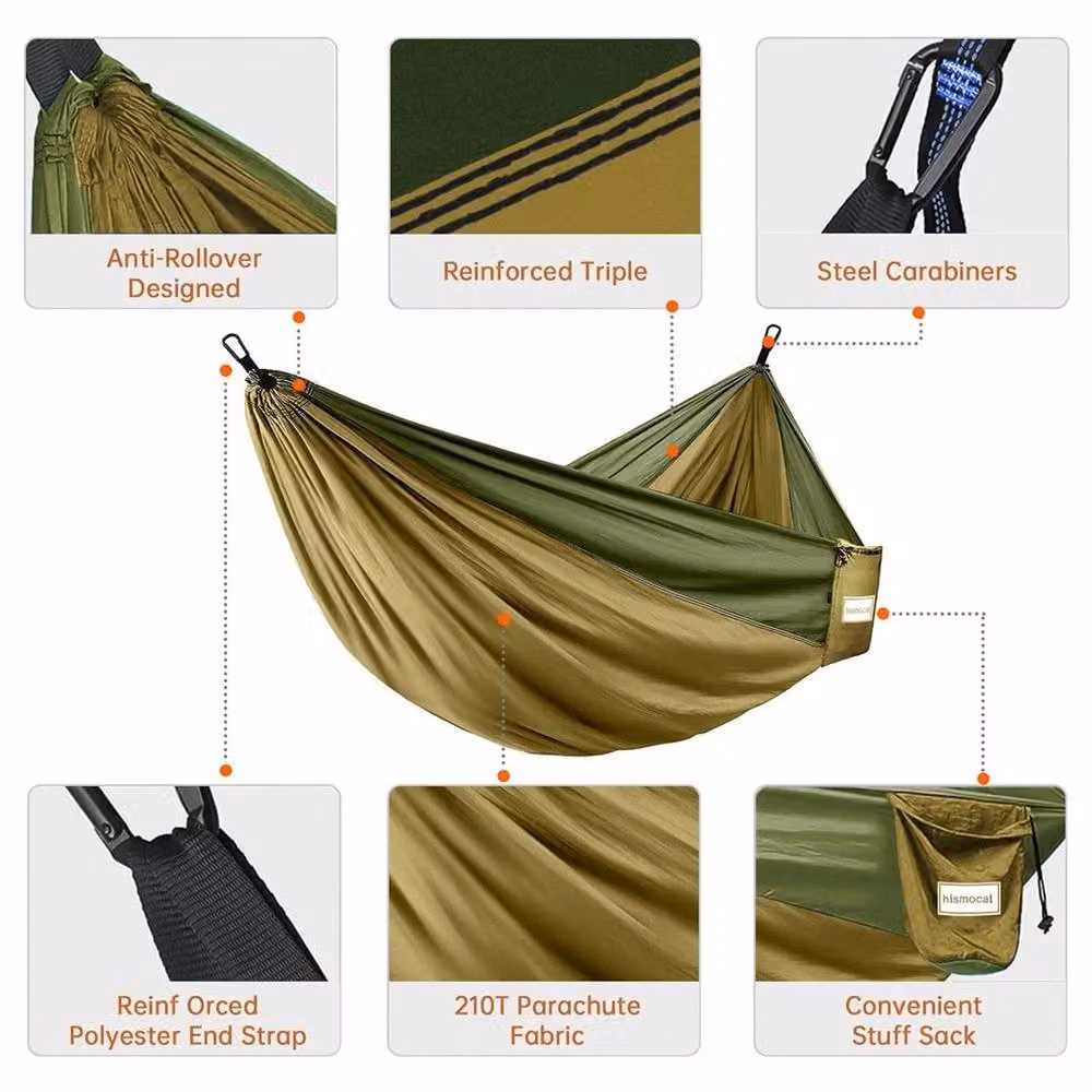 Kelvenix Double Person Outdoor Hammock in Green – 4