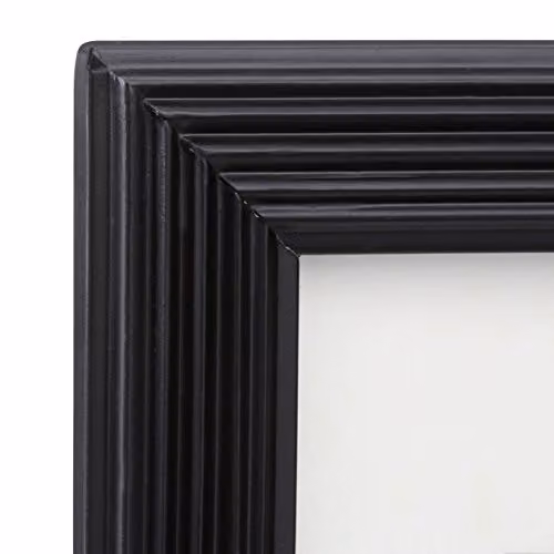 Premier Housewares Multi-Photo Wall Frame, Black, W: 50 cm, H: 40 cm, D: 2 cm – 4