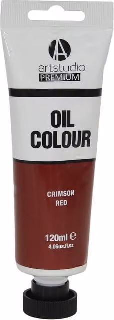 Art Studio Premium Oil Paint in Crimson Red
