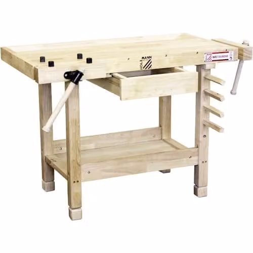 Holzmann WB 106 Mini Children's Workbench in Brown and Multicolour
