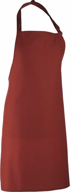Premier Colours Professional Bib Apron in Red