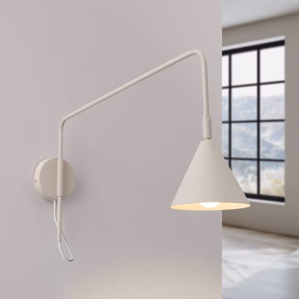 Sollux Lighting Modern Metal Wall Lamp in Beige, W/D/H: 30 x 14 x 61 cm – 2