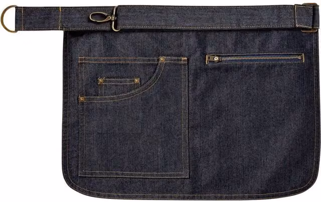 Premier Metro Cotton Utility Hip Apron in Blue