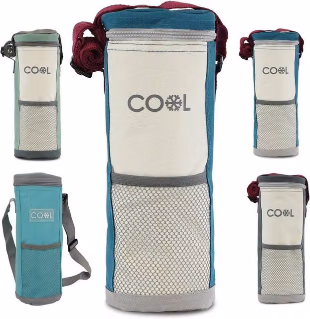 SPETLEK Insulated Bottle Cool Bag in White