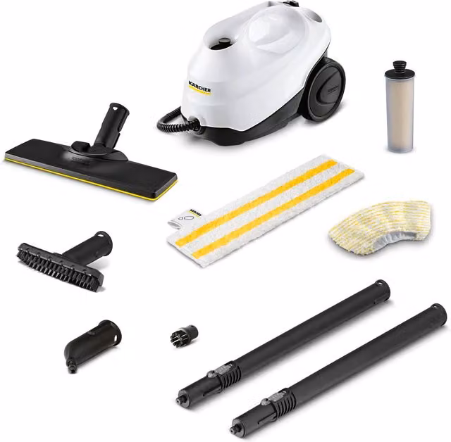 Karcher SC 3 EasyFix Floor Steamer, White