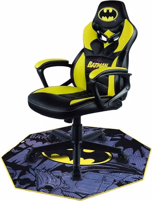 Subsonic Batman Gaming Floor Mat, Black