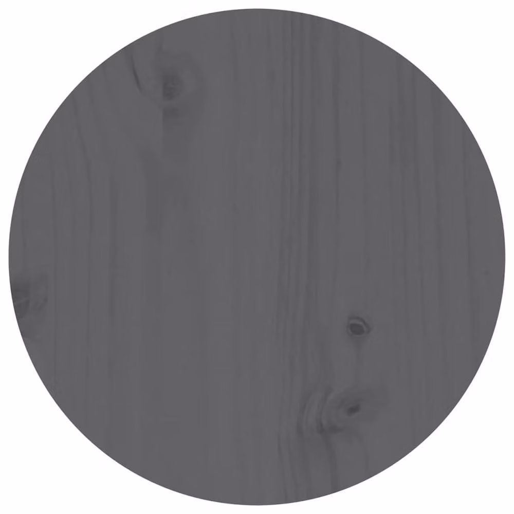 Berkfield Home Square Coffee Table in Grey Anthracite Solid Pine Wood, W/D/H: 35 x 35 x 35 cm – 5