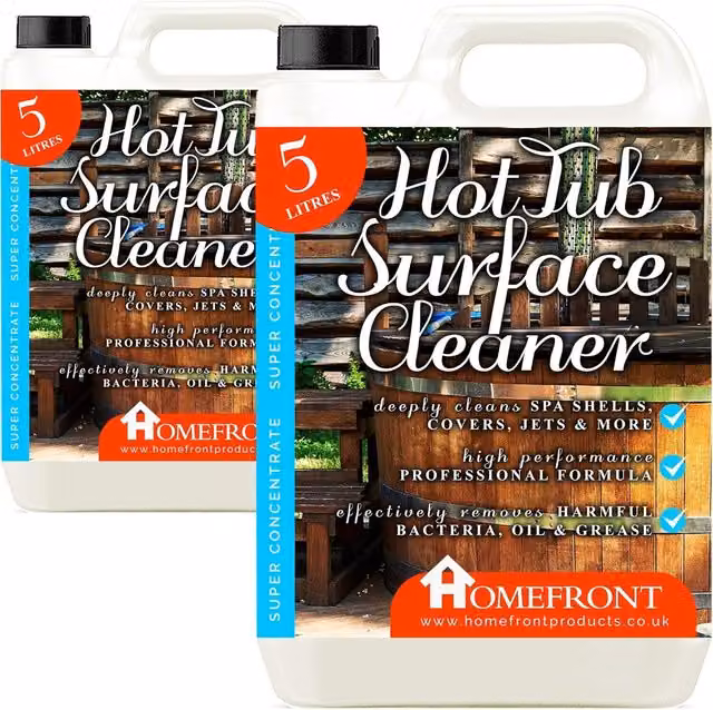 Homefronts Hot Tub Surface Waterline Cleaner, Clear, 10kg