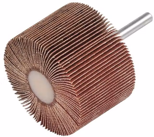 Garryson Flap Wheel for Metal, Wood and Paint, Brown and Multicolour – 1
