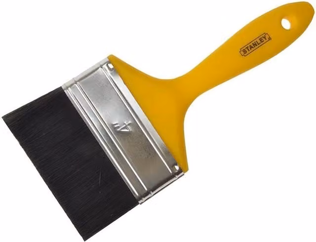 Stanley Hobby Paint Brush in Yellow and Multicolour