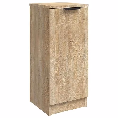 vidaXL Sideboard in Brown Sonoma Oak, MDF, W/D/H: 30 x 30 x 70 cm – 1