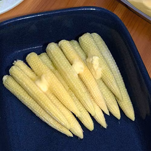 Thompson and Morgan Sweetcorn Snobaby F1 Hybrid Zea Mays Vegetable Seeds, 25 Seeds