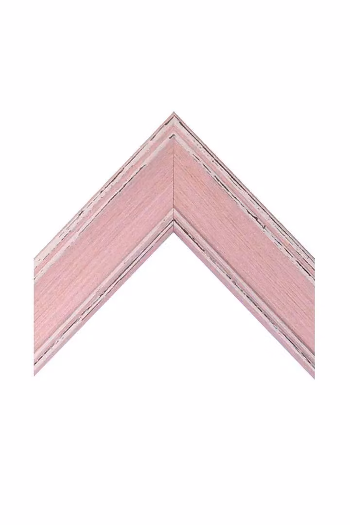 Frames & Mirrors 4U Scandi Blue Single Rectangular Photo Frame in Light Pink, W: 50.8 cm x H: 50.8 cm