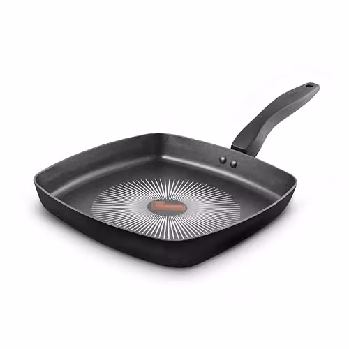 Tower SmartStart Gourmet 26cm Aluminium Non-Stick Grill Pan, Black – 1