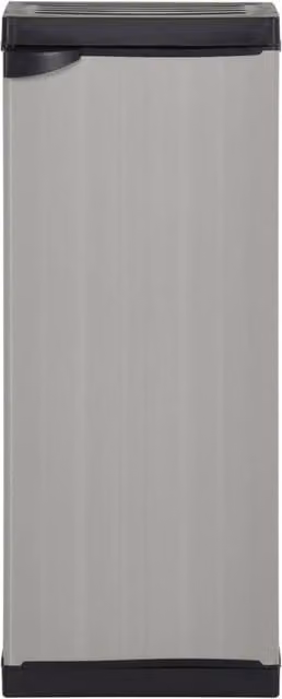 Berkfield Home Garden Storage Cabinet in Grey and Black with 1 Internal Shelf, W/D/H: 35 x 40 x 85 cm – 1