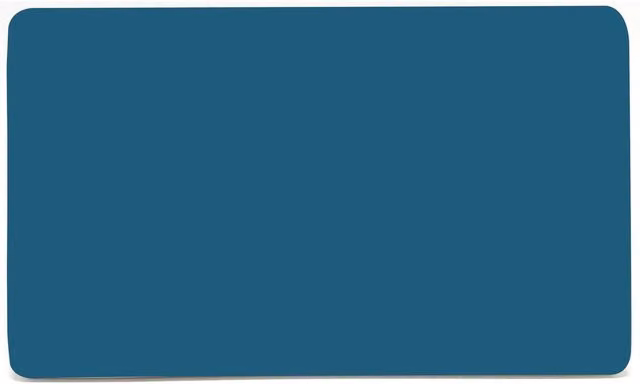 Trendi Blue Flush Plastic Switch Plate – 1