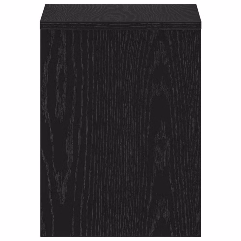 Berkfield Home Timeless Bedside Cabinet in Black Oak, W/D/H: 40 x 30 x 40 cm – 4