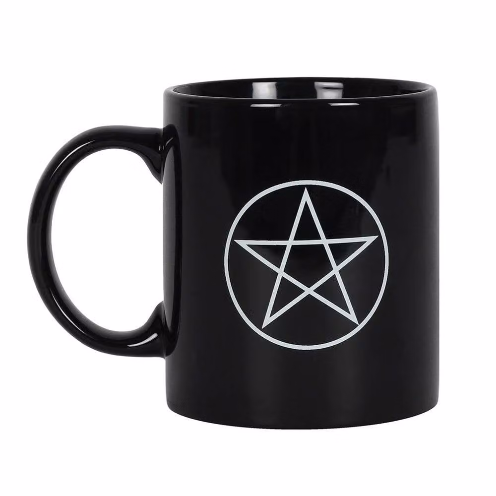 Uniqueful Black and White Ceramic Mug, 350 ml – 3
