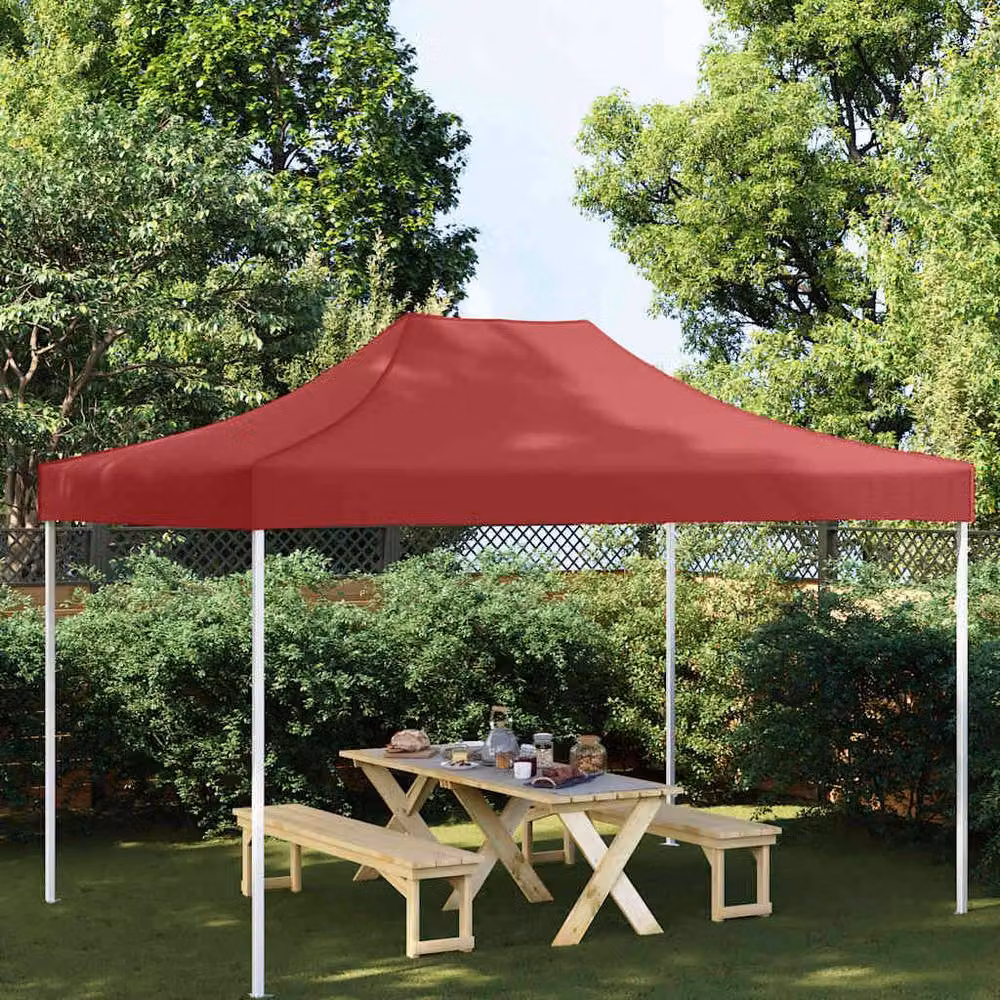 Berkfield Home Party Tent Roof, Red, W: 4 m, D: 3 m, 280 g/m² – 2