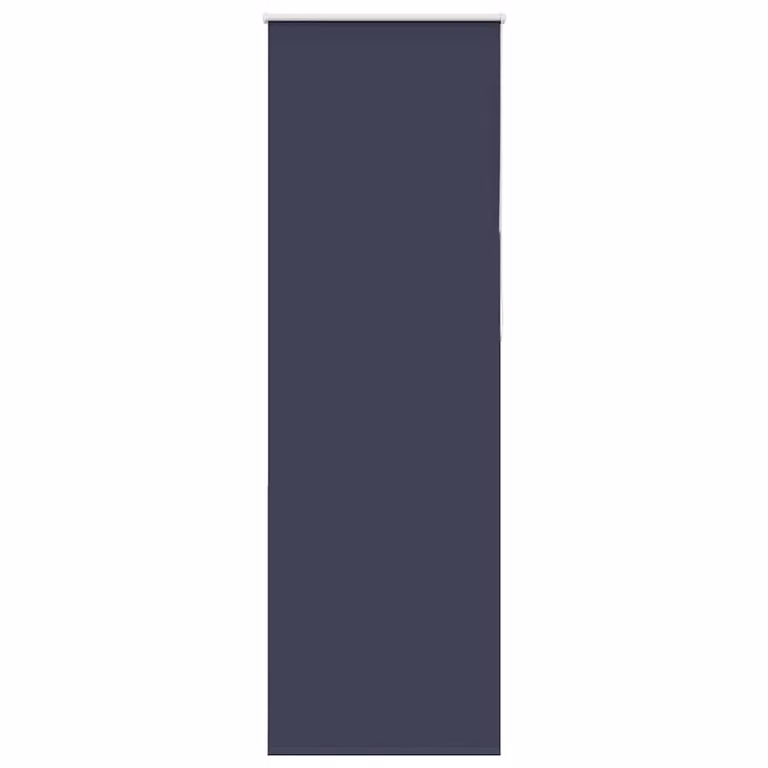 Berkfield Home Navy Blue Blackout Roller Blind, W: 85 cm, H: 210 cm