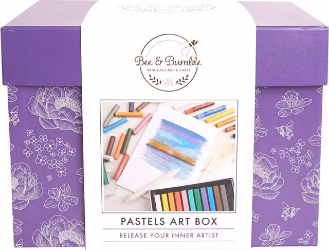 Bee and Bumble Professional Wax Pastel Art Box in Multicolour