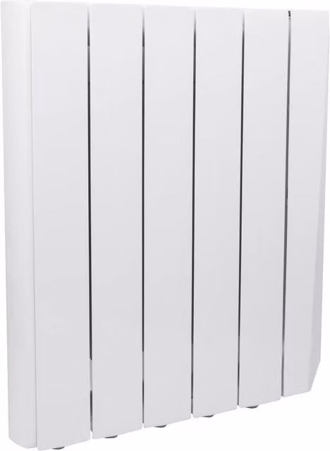 Masterplug SmartEnergy Wall Mounted Oil-Filled Radiator, 1000W, White with Wi-Fi and App Control – 1