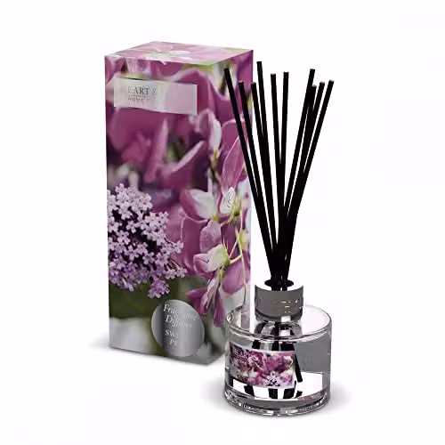 Heart & Home Sweet Pea Reed Diffuser, Multicolour