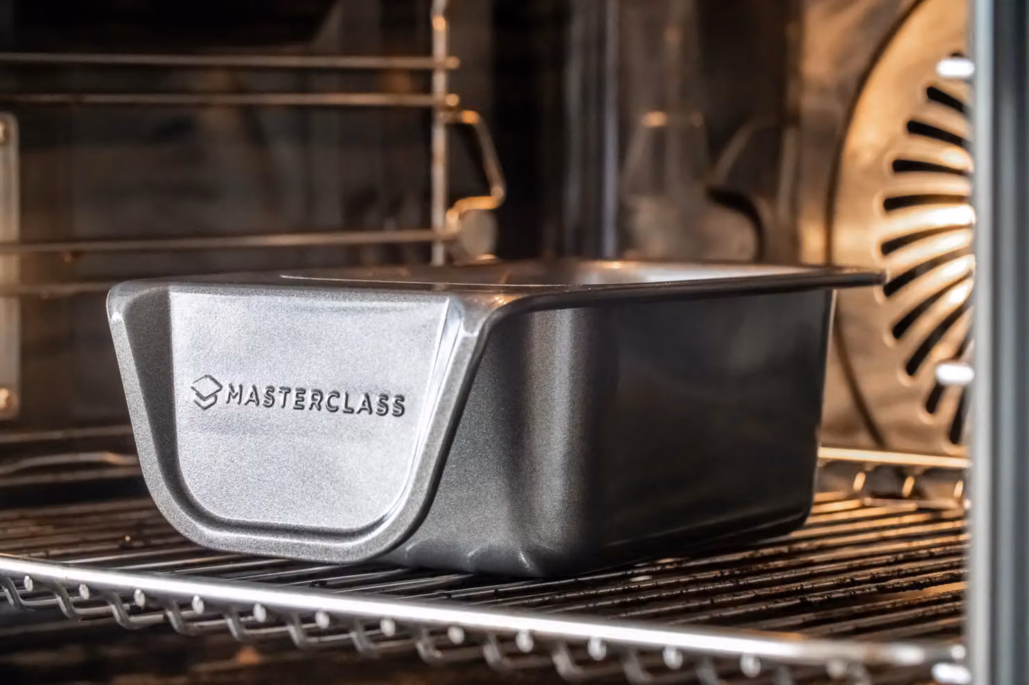 MasterClass Non-Stick Rectangular Carbon Steel Loaf Tin, 1lb, Grey – 5