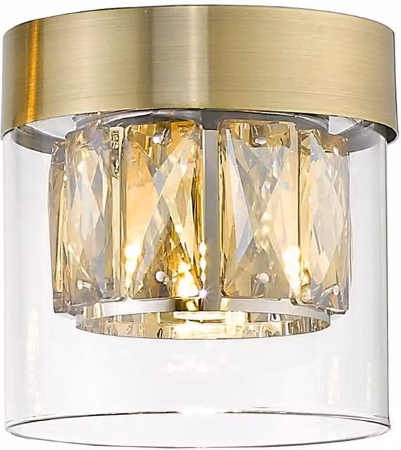 Netlighting Gem Surface Mounted Downlight in Antique Bronze with G9 Bulb