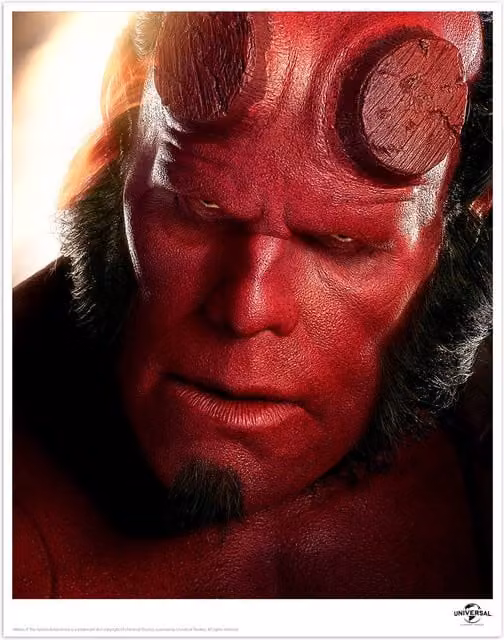 Hellboy Limited Edition Multicolour Art Print Paper Poster
