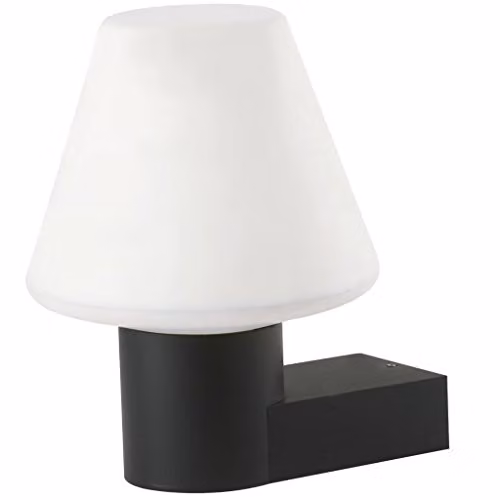 Luxform Melville Modern Anthracite Garden Wall Light