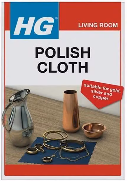 HG Living Silver Polish Cloth in Brown – 1