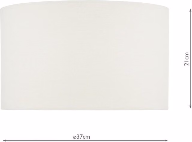 Dar ESA1502 White Fabric and PVC Cylinder Product