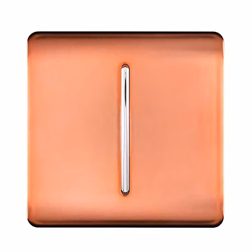 Trendi 1 Gang 3 Way Intermediate 10 Amp Rocker Light Switch in Copper