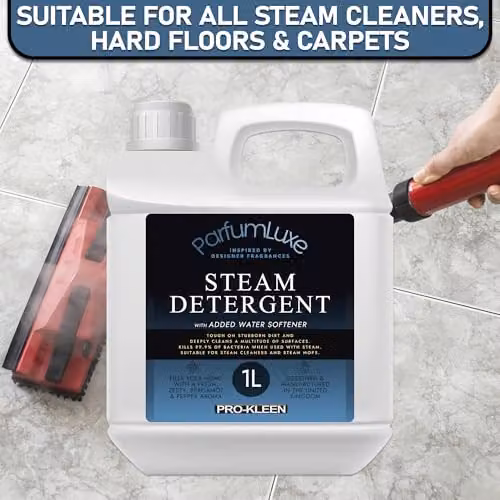 Pro-Kleen Parfum Steam Mop Floor Detergent Cleaner, 1 l, Fresh Zesty Bergamot and Pepper Aroma – 4