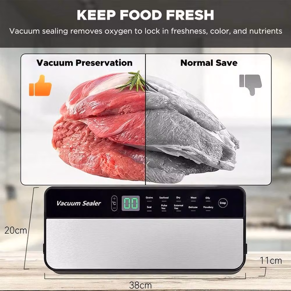 FLAVORA 12-in-1 Vacuum Food Sealer Machine in Black – 5