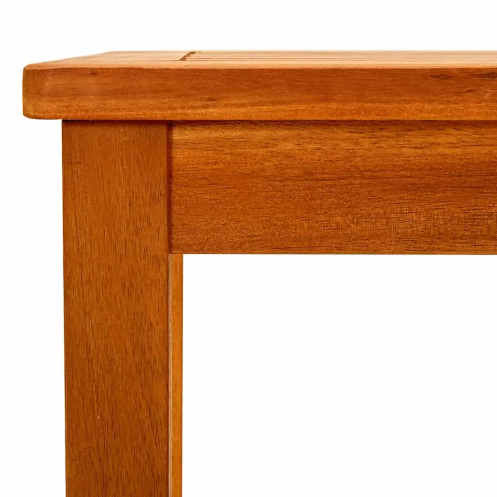 Berkfield Home Garden Coffee Table in Brown Solid Oiled Acacia Wood, W: 50 cm, D: 35 cm, H: 36 cm – 5