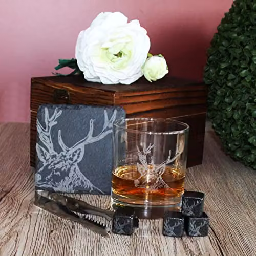 The Just Slate Company Multicolour Tumbler Glass – 5