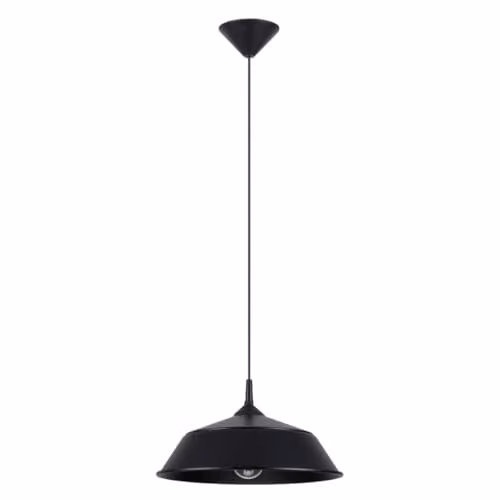 SOLLUX lighting Frika Pendant Light in Black, W/D/H: 34 x 34 x 74 cm – 1