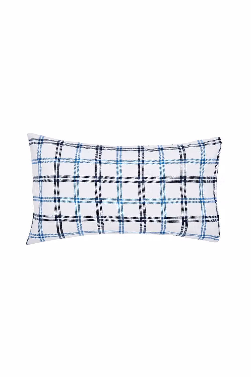 Helena Springfield Blue Checked Brushed Cotton Duvet Cover and Pillowcase Set, W: 180 cm, H: 200 cm – 2