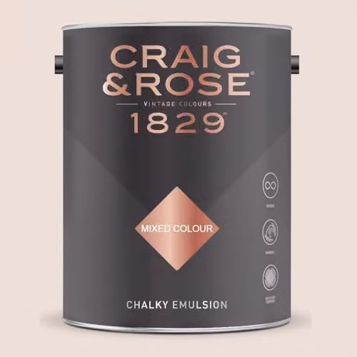 Craig & Rose 1829 Chalky Emulsion Paint in Marble Dust, 5 l