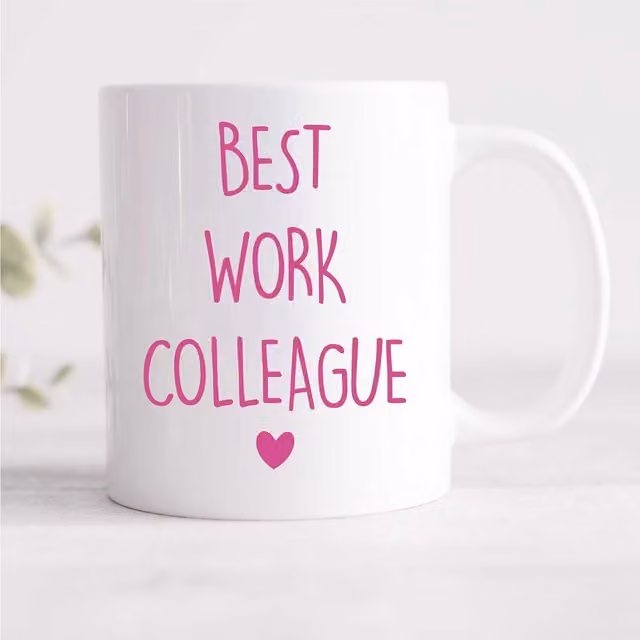 60 Second Makeover Limited Best Work Colleague Ceramic Mug in White