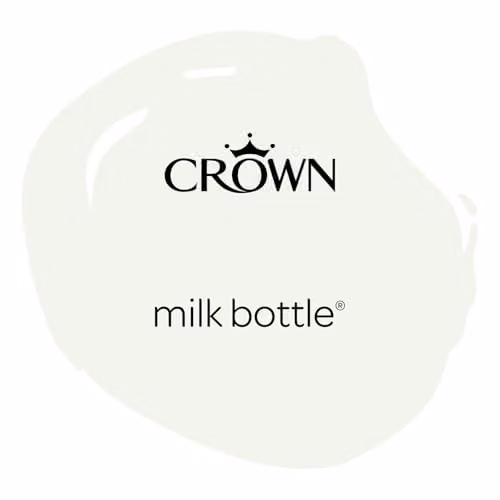 Crown Easyclean Matt White Water Based Kitchen Paint, 2.5l – 2