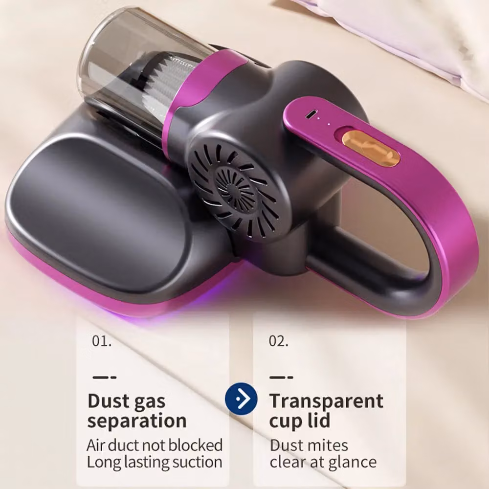Hinsinc 4-in-1 Handheld Cordless Bagless Vacuum Cleaner in Black for Carpets, Floors and Pet Hair – 5